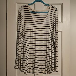 GAP Luxe Striped Top